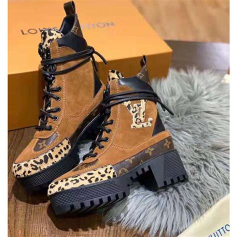 louis vuitton laureate boots dupe|louis vuitton suede boots.